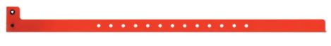 Red 1/2" Plastic Wristband main image